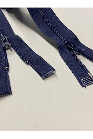 Ferace Pardesü Kap Fermuarı Çift Yön /100 Cm/ Lacivert