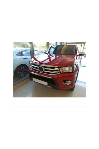 Toyota Hilux Revo 2015-2019 Far Ve Stop Çerçevesi Kaplama Siyah