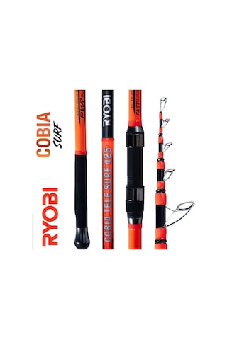 Ryobi Cobia 4.25 Cm 100-300gr Teleskopik Surf Olta Kamışı