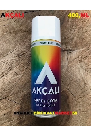 Akçalı 400ml Tampon Boyası Parlak Kırmızı Sprey Boya Akrilik