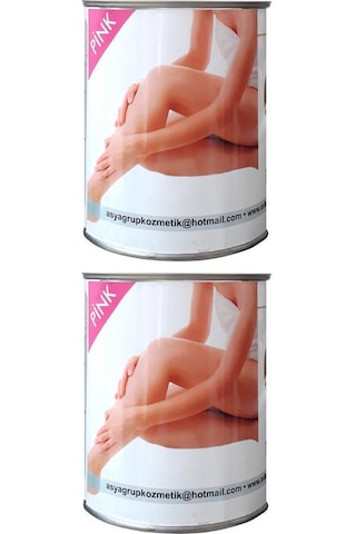 Asia Profesyonel Pudralı Kavanoz Sir Ağda Pembe 2 x 800 ML