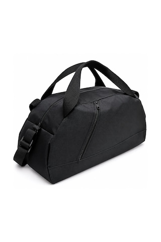 Microcase Unisex 2 Gözlü Geniş Hacimli Orta Boy Seyahat Fitness Ve Spor Çantası Al7040 Siyah