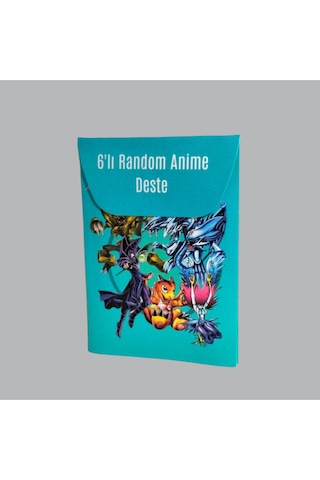 Random Kart 6'lı Anime Deste Kutulu