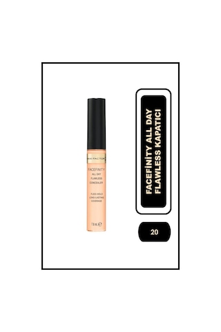 Max Factor Facefinity All Day Flawless Kapatıcı No: 20 020 Light