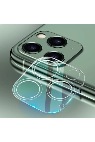 İphone 12 6.1 Pro Full Tempered Kamera Koruyucu Kırılmaz Cam- 5775