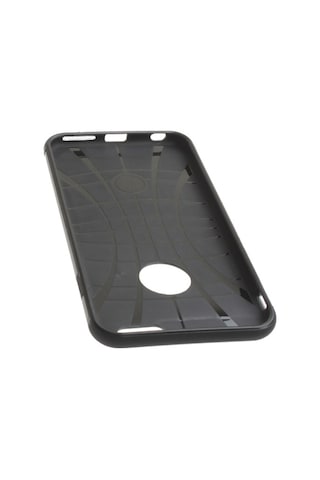 Apple Uyumlu iPhone 6s Plus/6 Plus İle Double Hard Koruma Kılıfı Gun Metal