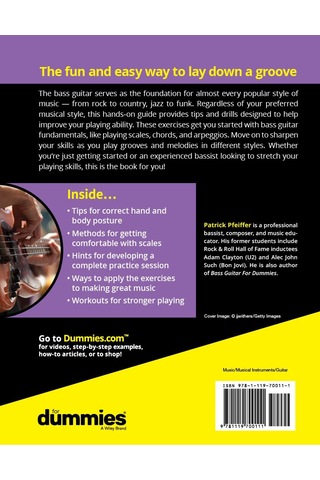 Bass Guitar Exercises For Dummies