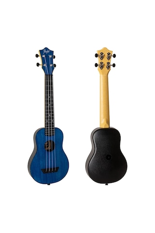 Flight Tusl35 Dark Blue Travel Concert Scale Soprano Ukulele