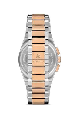 Momentus Men's Time Master Tm345t-02sr Gümüş - Rose Gold