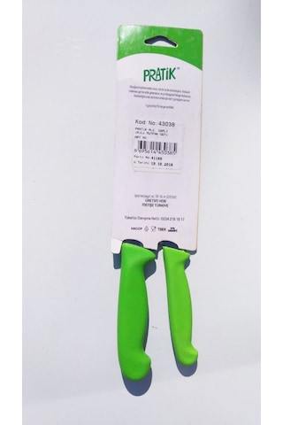 Pratik 2 Li Mutfak Bıçak Seti 43038 Yeşil
