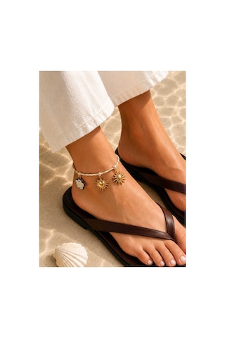 Riviera Collection Soleil Charmlı İpli Kadın Halhal Altın Altın