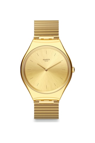 Swatch Syxg100gg Kadın Kol Saati Altın