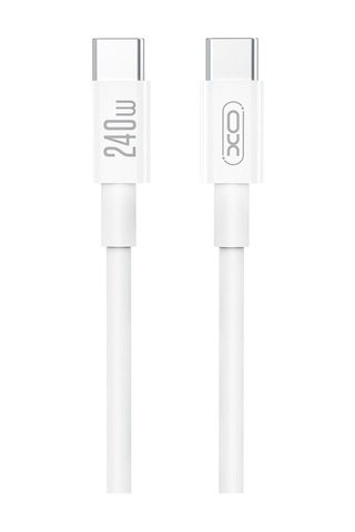 Özel Seri Xo Nb-q298 240w Type-c To Type-c 1 Metre Cihaz Aksesuarı Güç Aktarımı Ev