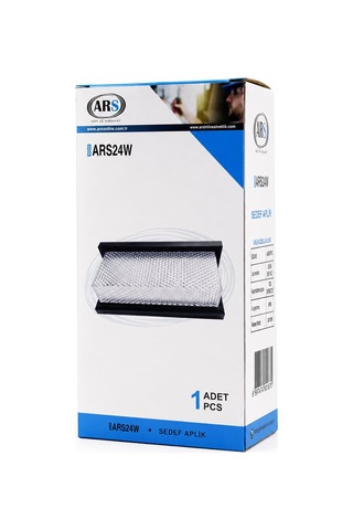 Ars-348953 Ip66 22w Sedef Led Aplik Duvar Lambası - 50.000 Saat Led Ömrü Diğer