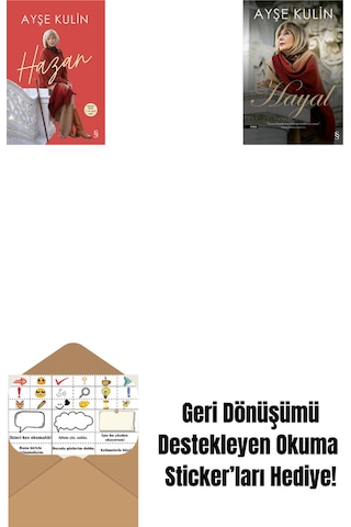 Hazan + Hayal + Okuma Sticker'ları