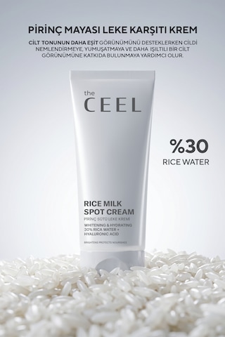 Pirinç Sütü Leke Kremi Aydınlatıcı & Cilt Tonu Eşitleyici Pirinç Suyu, Niacinamide , Hyaluronik Asit 50 Ml