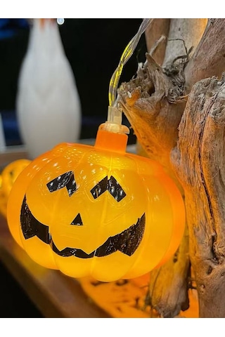 Halooween Balkabağı Led Işık Pilli Diğer