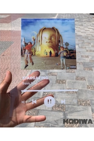 Spotify Cover Müzik Sevenlere Hediye Masa Duvar Süsü