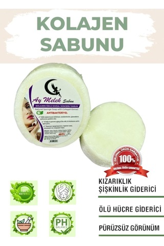 Kalojen Özlü Süngerli Doğal Güzellik Sabunu Cilt   Etkili Diğer