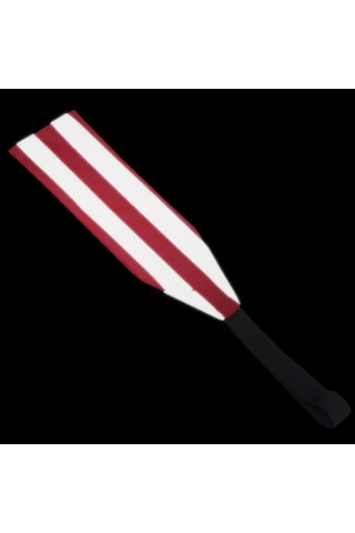 Teltree Kano Güvenlik Bayrağı, Kırmızı+beyaz Yansıtıcı Şeritli, 37x15cm Büyük Boy, Tek Adet, Diğer Kano'ların Dikkatini Çeker