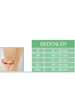 Orlex Patellar Stabilizasyon Dizliği Sol Dz21