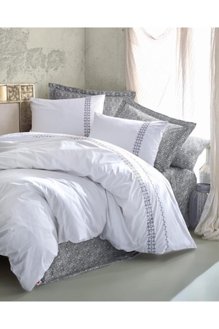 Cotton Box 1754-cb Majestıc Ck Nevresım Takımı Paola Grı Gri