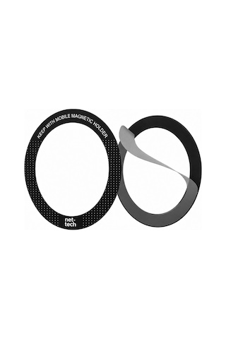 Nettech Nt-mp01 Magsafe Çiftli Araç İçi Metal Plaka - Siyah