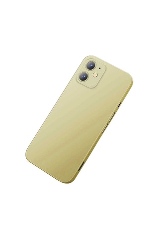 Apple iPhone Uyumlu 12 360 Derece Tam Kaplayan Cam Kapak Kılıf