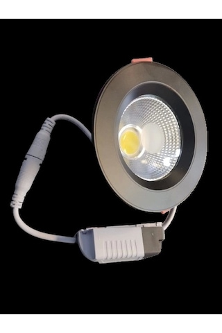 Luster 7w Spot Belinda Siyah Kasa 6500k