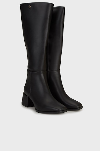Pierre Cardin Bayan Çizme Pc54986 Siyah Cilt Siyah Cilt