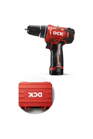 Dck KDD23-10 12V 2.0AH Çift Bataryalı Matkap