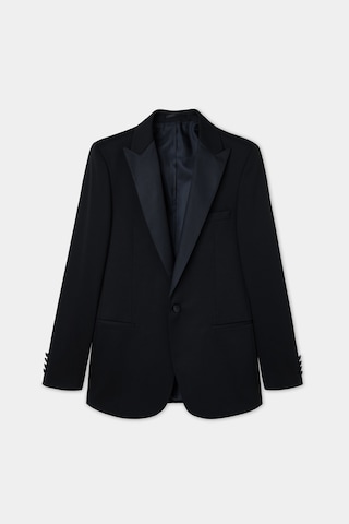 Twn Slim Fit Siyah Düz Smokin Takim Elbise 7ess5s206509m 001