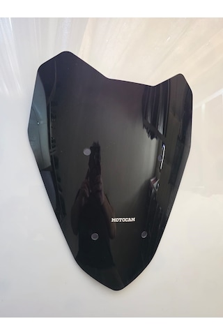 Motocam Küba Chia 125 Ön Cam 2023-2026 Model 40cm Siyah Renkli Sportif