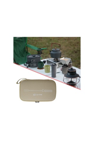 Homyl Açık Hava Kamp Gaz Meşalesi Saklama Çantası Haki Haki