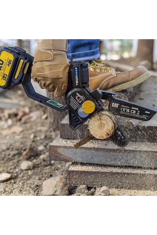 Cat Dg231 18volt 4.0ah Li-ion 12cm Profesyonel Şarjlı Kömürsüz Zincirli Testere