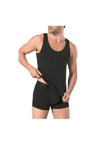 Pierre Cardin 145 Erkek Modal Atlet Boxer Takım -siyah