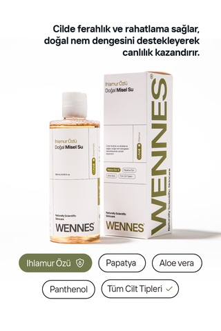 Doğal Misel Su Multibiyotik Hyaluronik Asit Serum Avantajlı Set