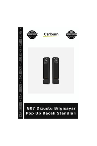 G07 Dizüstü Bilgisayar Pop Up Bacak Standları Taşınabilir Pratik Bireysel