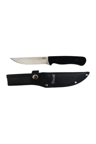 STERLING 22 cm Siyah Avcı Kamp Bıçağı Siyah