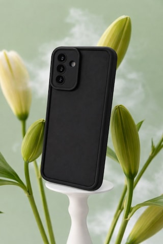 Samsung Galaxy A16 4g/5g Uyumlu Kamera Çıkıntılı Mat Silikon Telefon Kılıfı Resimdeki