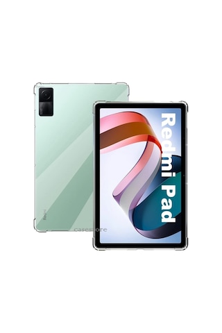 Xiaomi Redmi Pad Tablet Uyumlu Kılıf Ekran Koruyucu Ve Kalem Zırh Kaplama 3in1 Set Arka Kapak