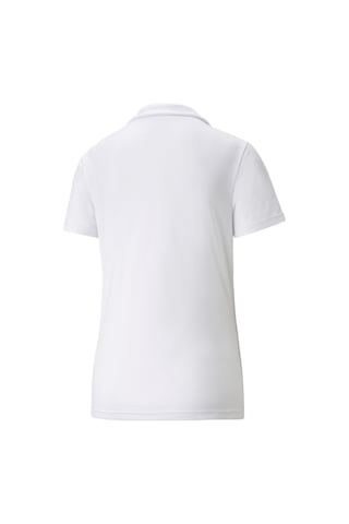 Puma Teamliga Sideline Polo W Kadın Futbol Polo Yaka Tişört 65740804 Beyaz