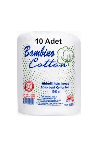 Bambino Hidrofil Rulo Pamuk 1 Kg - 10 Adet