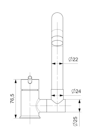 Eviye Bataryası Pencere Önü Krom