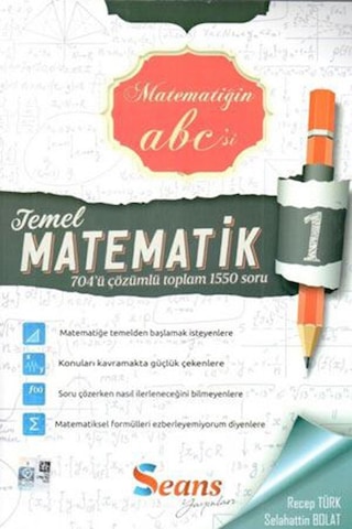 Seans Yayınları Matematiğin Abc Si Temel Matematik Soru Bankası 1