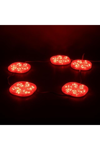 Powermaster Pm-14705 12 Volt 3 Watt Kırmızı Sabit 6565-2835 Modül Led 65x65x12mm