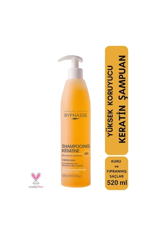 Keratin Şampuan Kuru Saçlar Yüksek Koruyucu 520 Ml