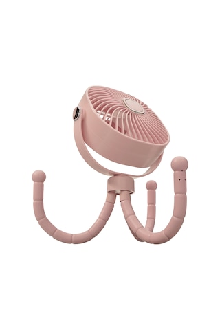 Wexta Zb114 Taşınabilir Pembe Usb Fan