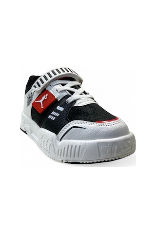 King Paolo King Hafif Çocuk Sneaker Siyah/kırmızı Siyah - Kırmızı