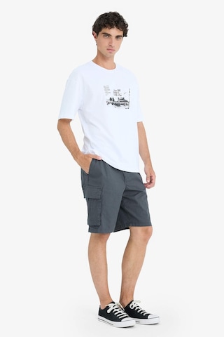 Defacto Kargo Fit Gabardin Bermuda Şort C5400ax25smar104 Antrasit